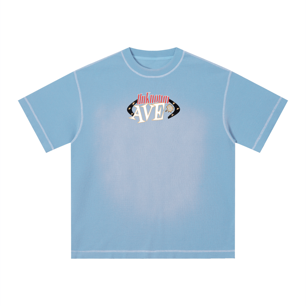 Unknwn Ave Sunfade Waffle Box T