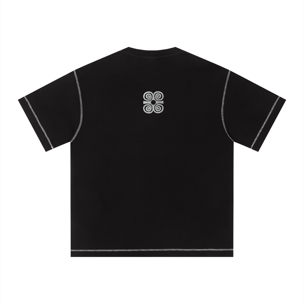 Unknwn Ave Sunfade Waffle Box T
