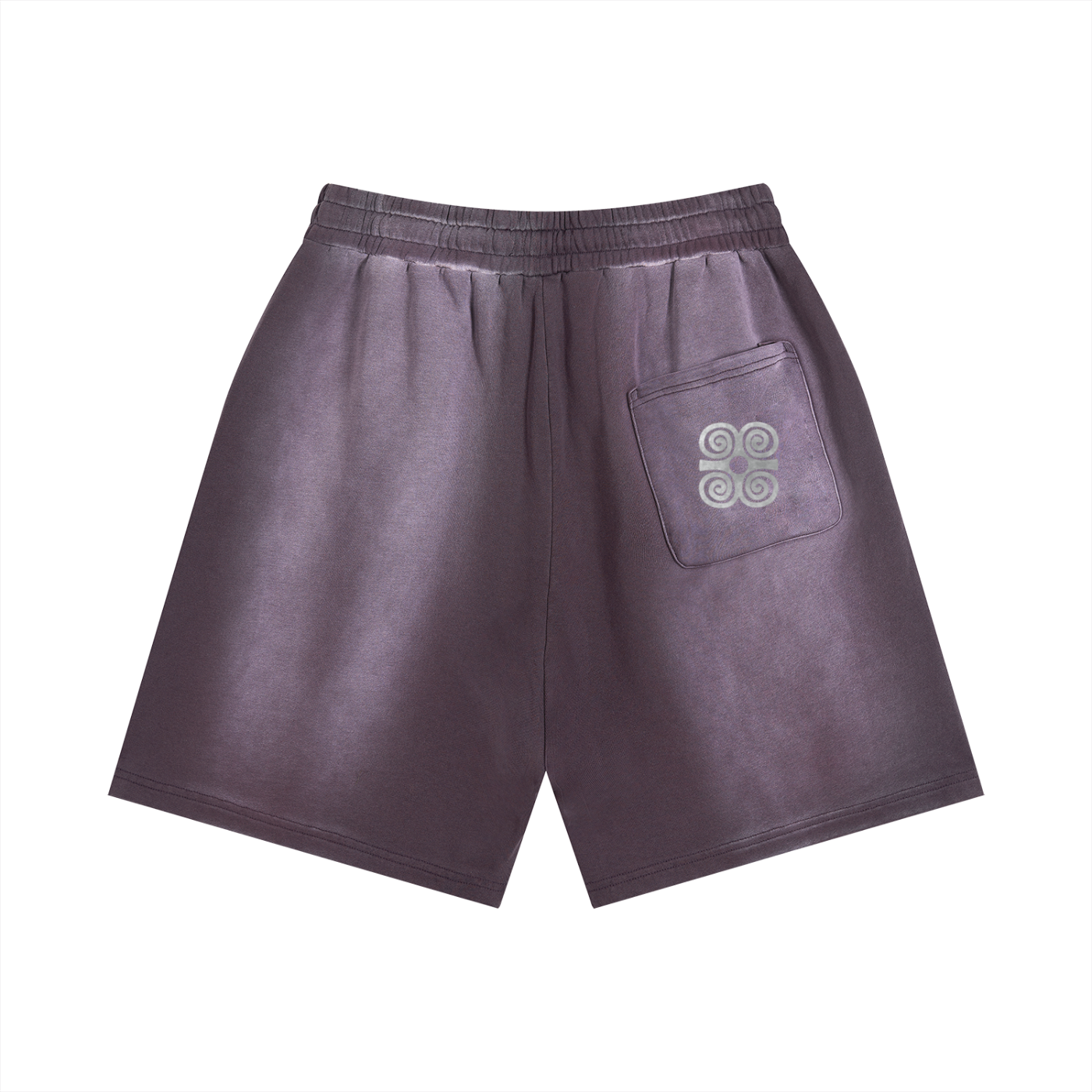Unknwn Strength Sun Fade Distressed Shorts