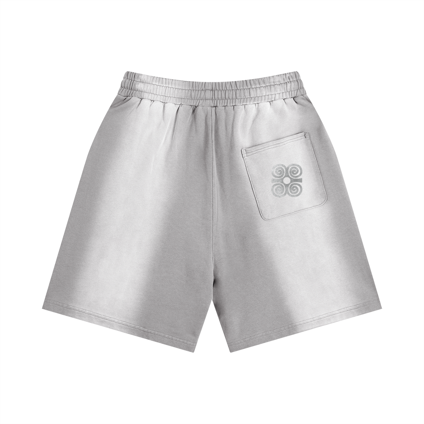 Unknwn Strength Sun Fade Distressed Shorts