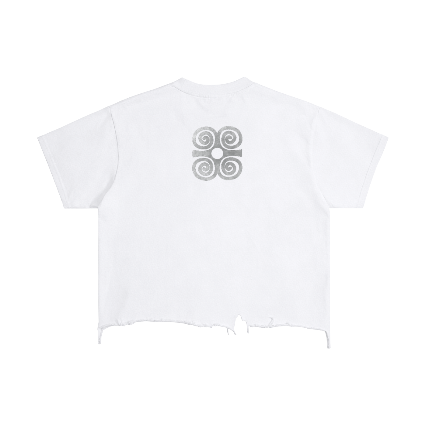 UYU Vintage Boxy Distressed T