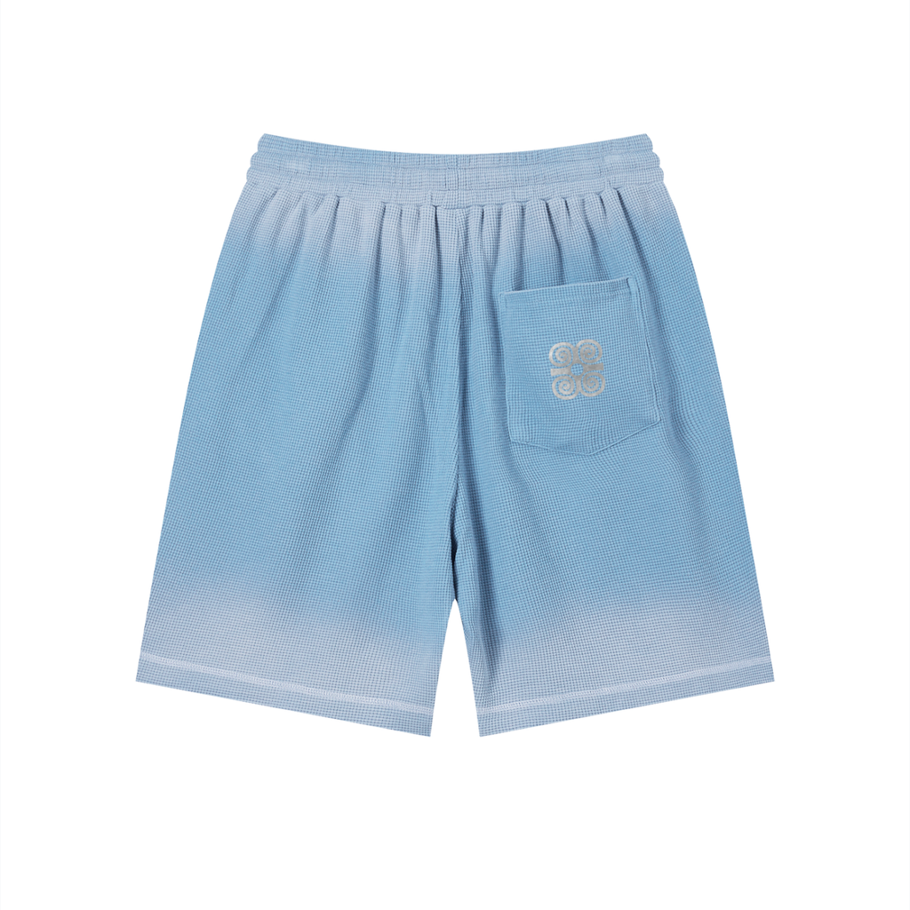Unknwn Ave Sunfade Waffle Raw Shorts