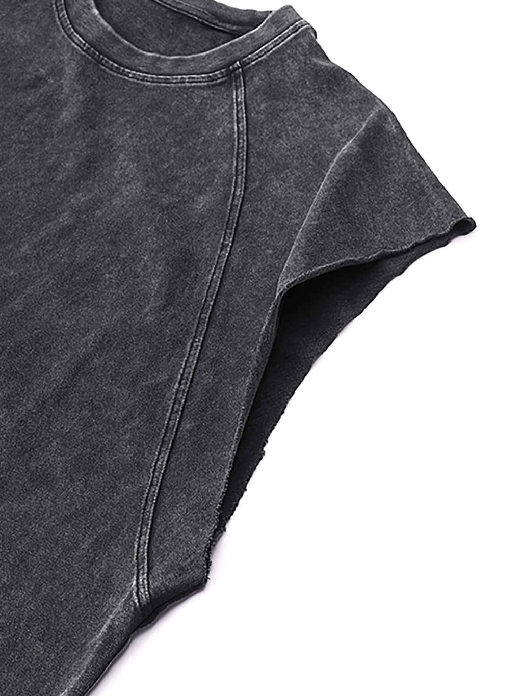 Masked Intentions Snow Washed Sleeveless T